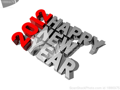 Image of happy new year 2012