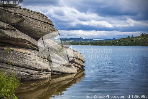 Image of Kolyvan lake in Altai Territory