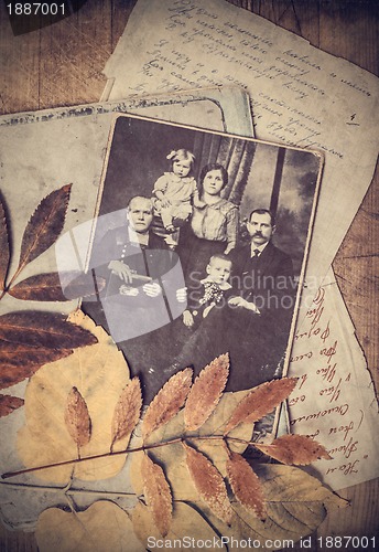 Image of group of old photographs