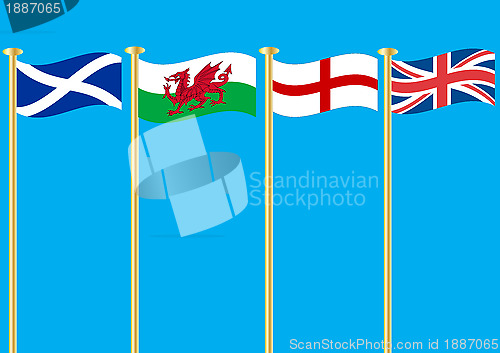 Image of British Flags