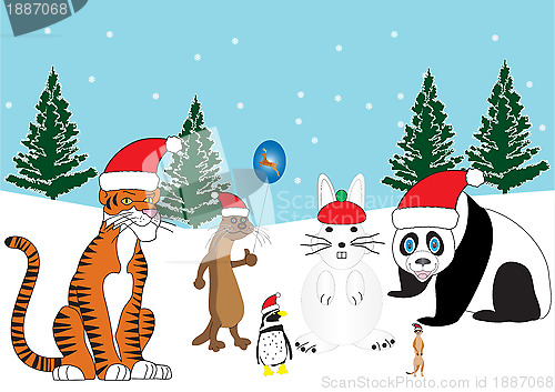 Image of Christmas Animals