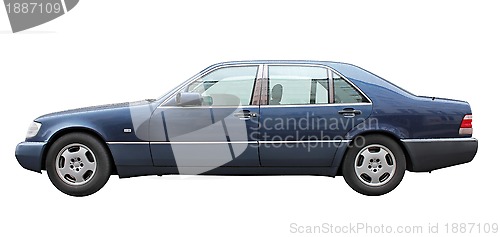 Image of Dark Blue Car