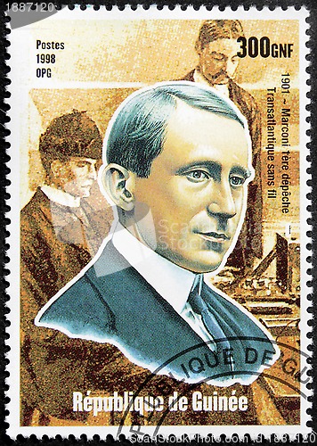 Image of Marconi - Guinea Stamp