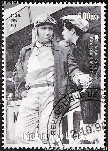 Image of Fangio Stamp