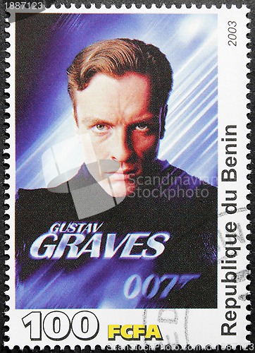 Image of Toby Stephens Stamp