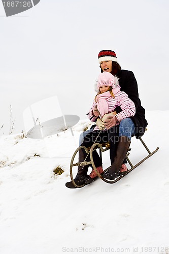 Image of On the snow