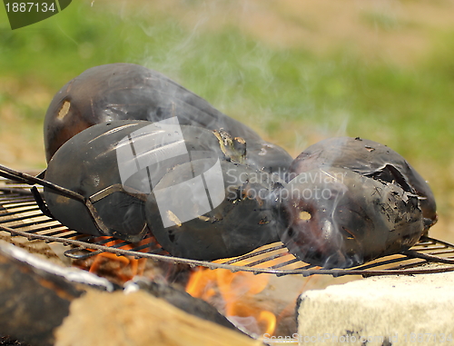 Image of cooking vegetables