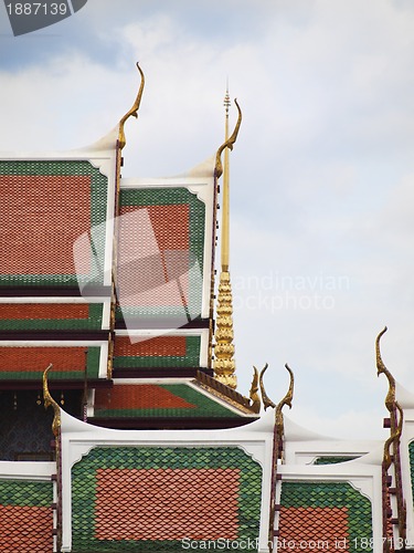 Image of Thai temple in Bangkok