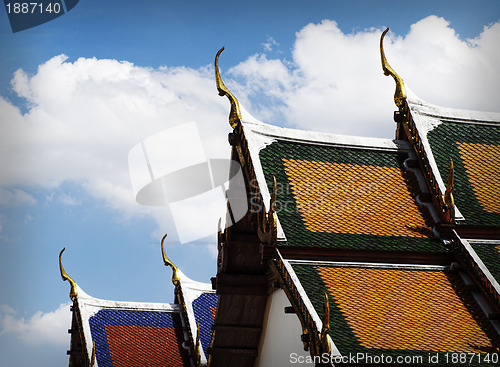 Image of Thai temple in Bangkok