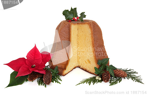 Image of Pandoro Christmas Cake