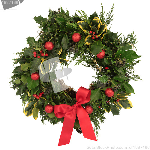 Image of Christmas Decorative Wreath