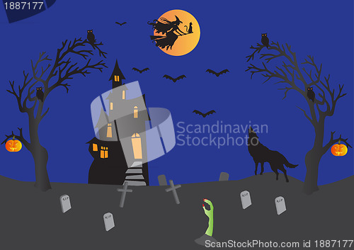 Image of Halloween Scene