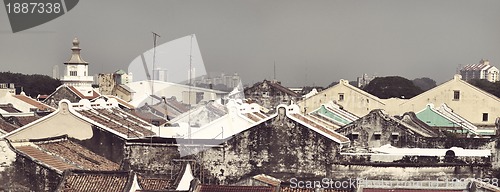 Image of Malacca  rooftops