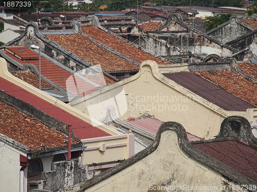 Image of Malacca  rooftops