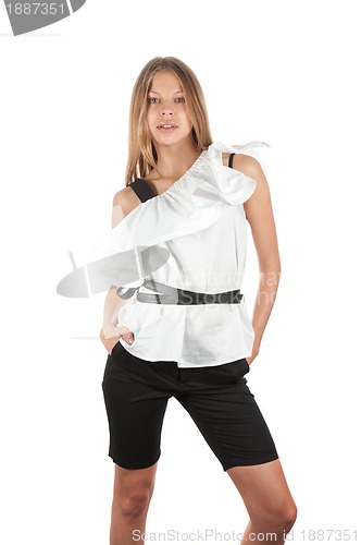 Image of beautiful blond woman