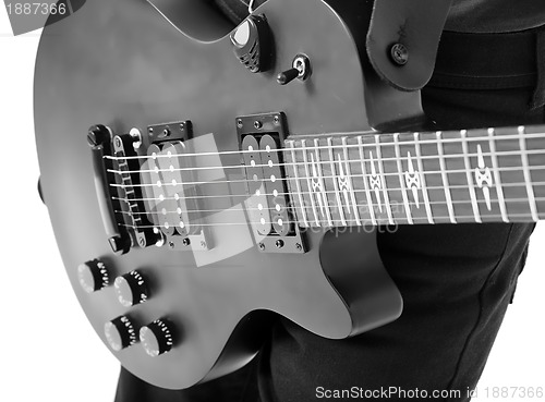 Image of solo electric guitar