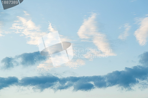 Image of sky with clouds