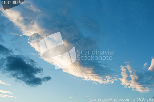 Image of sky with clouds