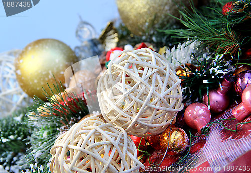 Image of Christmas decorations 