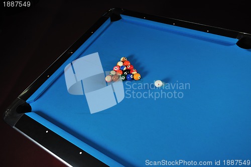 Image of billiard balls