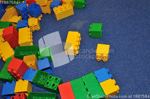 Image of coorful brick toy