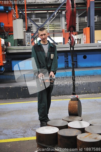 Image of industry workers people in factory