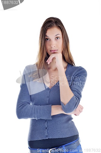 Image of woman fashion isolated