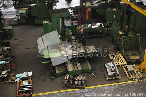 Image of industry workers people in factory