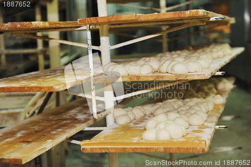 Image of bread factory production