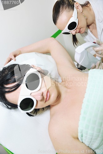 Image of skincare and laser depilation