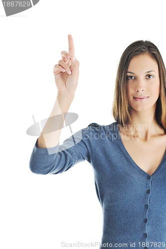 Image of woman fashion isolated