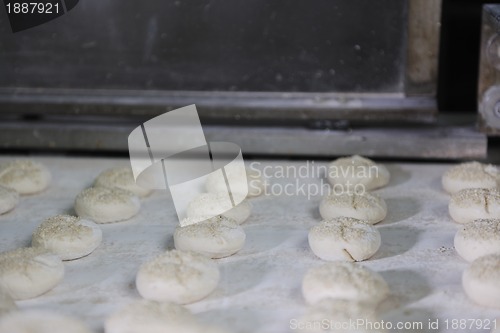 Image of bread factory production