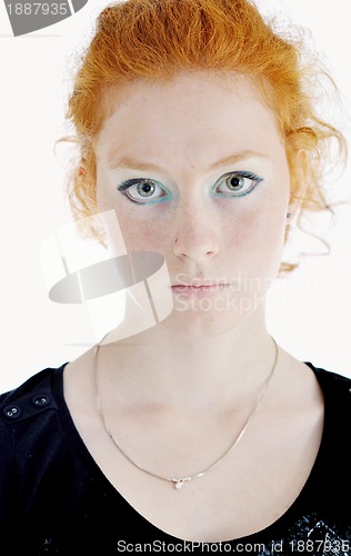Image of woman fashion isolated
