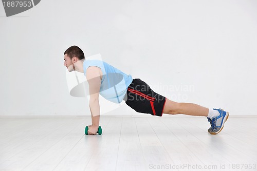 Image of man fitness workout