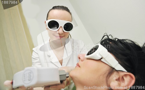 Image of skincare and laser depilation