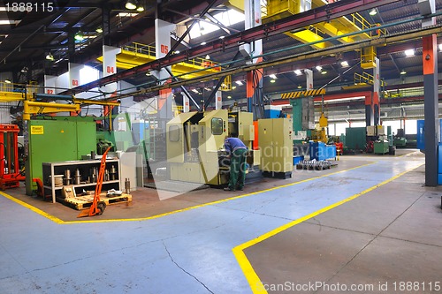 Image of metal industy factory indoor