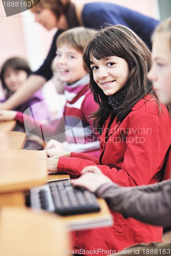 Image of it education with children in school