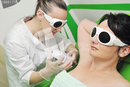 Image of skincare and laser depilation