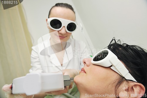 Image of skincare and laser depilation