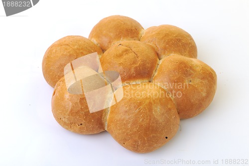 Image of bread food isolated