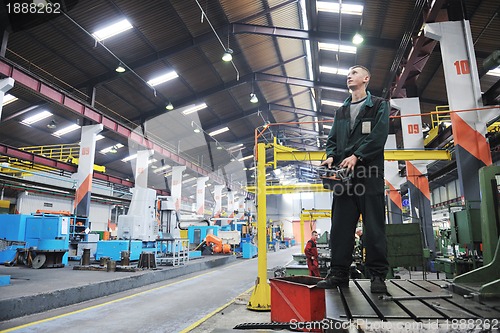 Image of industry workers people in factory