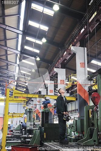 Image of industry workers people in factory