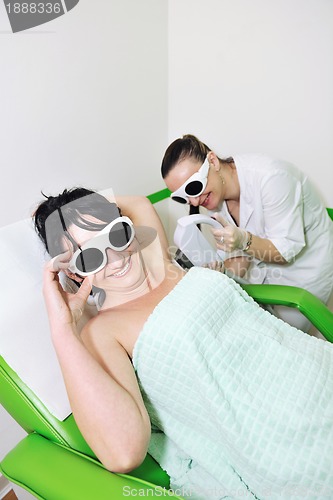 Image of skincare and laser depilation