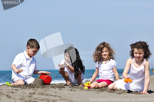 Image of kids playing on beach