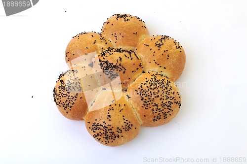 Image of bread food isolated