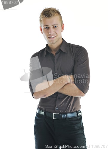 Image of businessman isolated