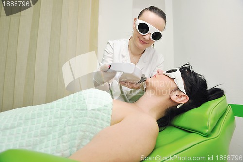 Image of skincare and laser depilation