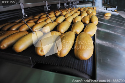 Image of bread factory production