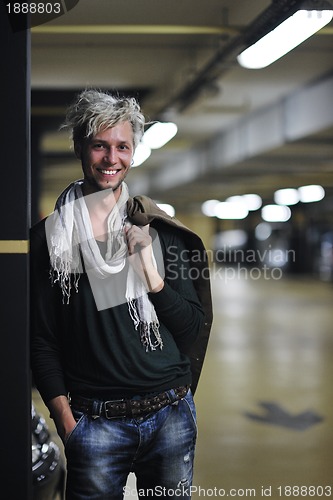 Image of Portrait of an handsome man