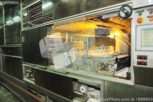 Image of bread factory production